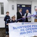 Provost Robert Bissett was on hand to officially reopen Falkirk RFC's new-look Sunnyside pavilion on Saturday (Pictures by Alan Murray)