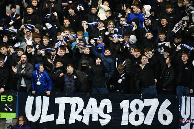 06-01-2024. Picture Michael Gillen. FALKIRK. Falkirk Stadium. Falkirk FC v Queen of the South FC. Season 2023 - 2024. Matchday 19. SPFL cinch League One.:Falkirk v Queen of the South (Photo: Michael Gillen)