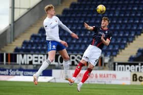 The Falkirk Stadium, pictured hosting last Saturday's League One match between the Bairns and Montrose, is now about to be home to Queen's Park too (Picture Michael Gillen)