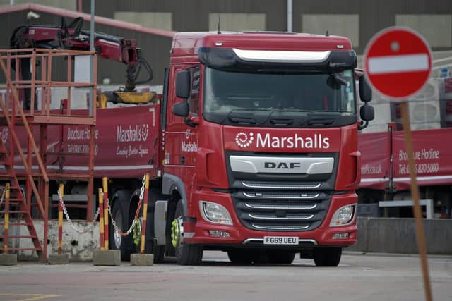 Unite the union has launched a campaign to try and save almost 100 jobs at Marshalls' Dollar Industrial Estate site