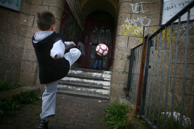 Almost one in four children in Falkirk Council area are living in poverty. Pic: Jeff J Mitchell/Getty Images