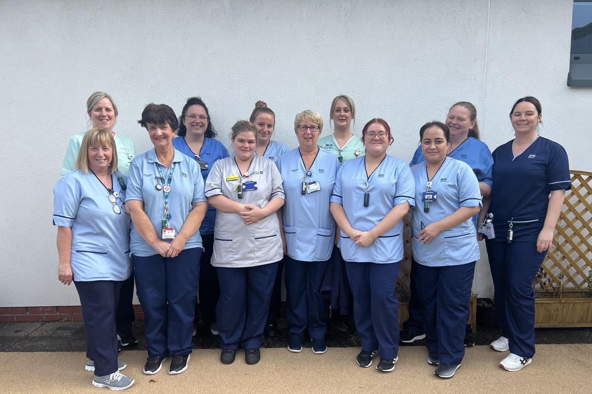 Forth Valley nursing student and nursing team in running for RCN Scotland Nurse of the Year Awards 2024