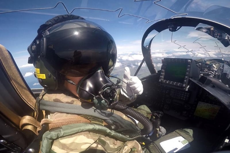 Cadets have been able to enjoy some high flying opportunities over the years thanks to Falkirk 470 Squadron
