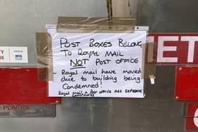 The Royal Mail delivery office in York Lane, Grangemouth had been closed in December due to building works
(Picture: Submitted)