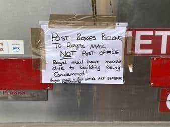 The Royal Mail delivery office in York Lane, Grangemouth had been closed in December due to building works
(Picture: Submitted)