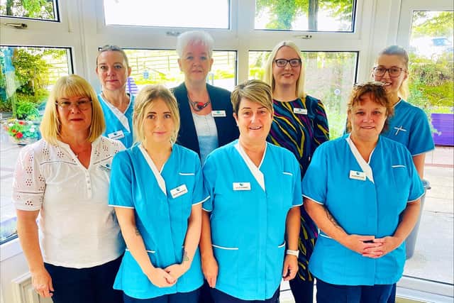 Some members of the Strathcarron Hospice at Home team. Pic: Contributed