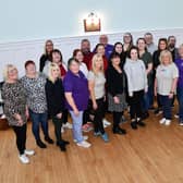 Larbert Musical Theatre members are busy rehearing for this year's pantomime Robin Hood. Pic: Michael Gillen