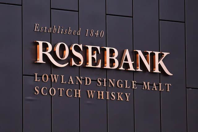 Two bottles from Rosebank 1993 are up for auction. Pic: Michael Gillen