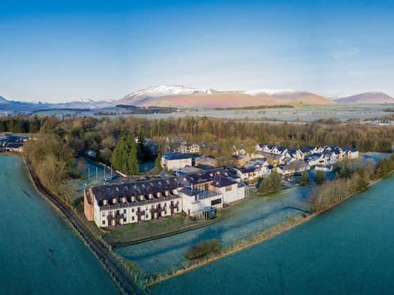 Landal Whitbarrow, a picturesque park at the foot of the Blencathra Fell