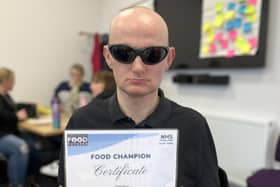 David Black has been reward for his commitment to cooking up confidence in the kitchen for those with sensory impairment
(Picture: Submitted)
