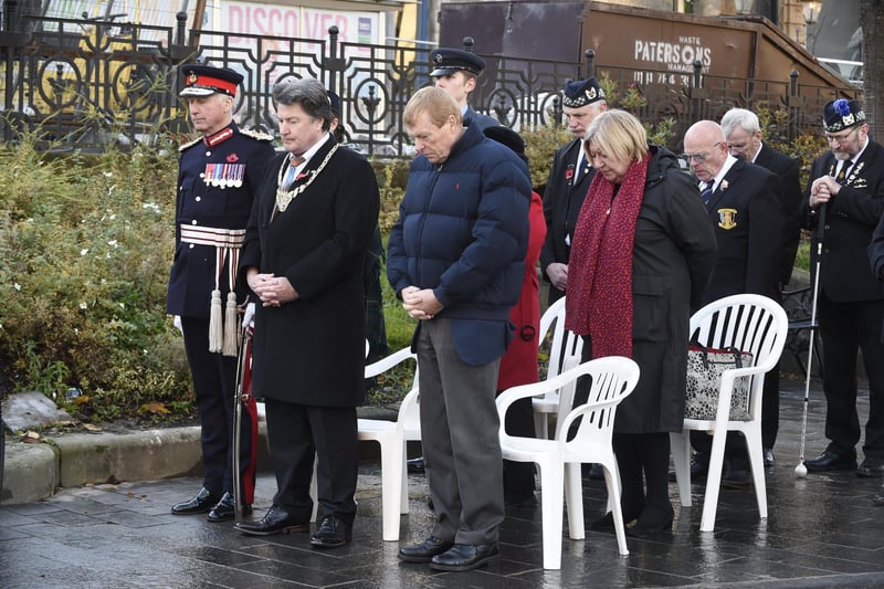 At the 11th hour of the 11th day of the 11th month a two-minute silence was observed.