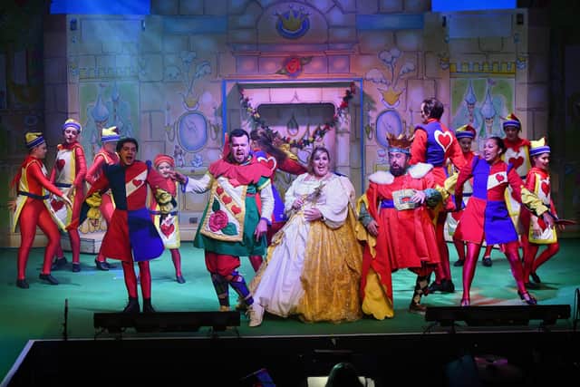Sleeping Beauty opened to audiences at Falkirk Town Hall on Saturday. Pictures: Michael Gillen.