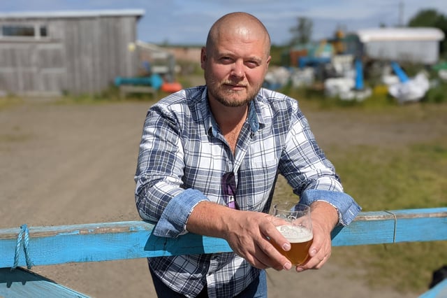 Brett Welch, Strangers Brewing Co founder and head brewer. Contributed.
