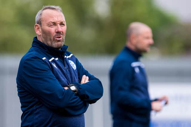 New East Stirlingshire boss Sandy Clark was last working with Queen of the South as assistant to Allan Johnston (Photo: Ross Parker/SNS Group)