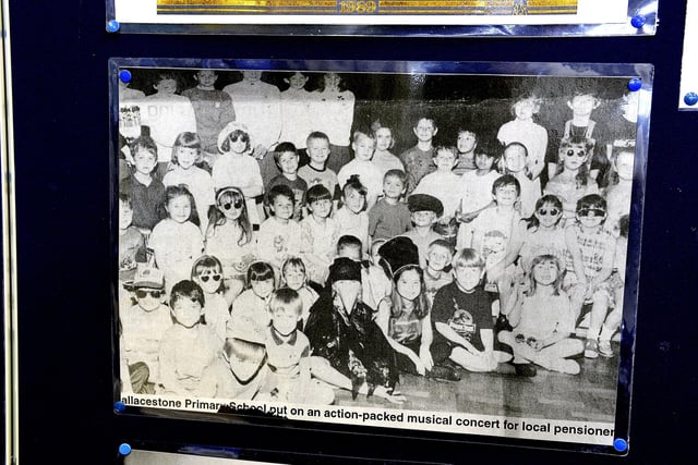 School concert for local pensioners.