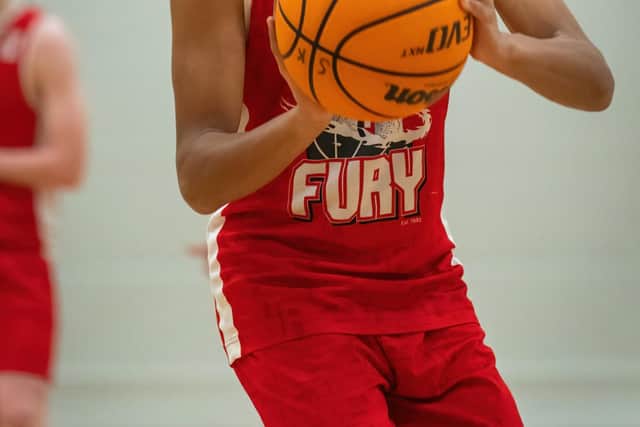 Adama Hainey grabbed 19 points on the day for Falkirk Fury (Photo: Gary Smith)