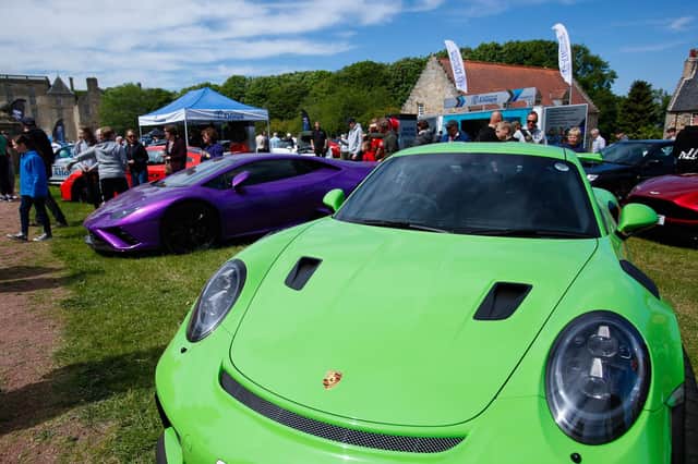 The Bo'ness Car Show returned to Kinneil Estate at the weekend.  Pic: Scott Louden.