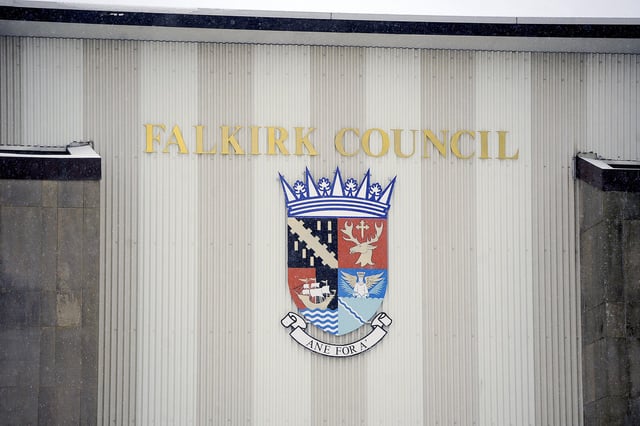Falkirk Council has said it will scrape back weeds on the area's paths "as soon as resources allow". Picture: Michael Gillen.