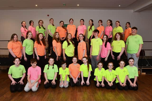 The talented youngsters of Grangemouth's Young Portonian Theatre Company took their audience back to the 1980s at Bowhouse Community Centre