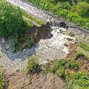 The breach happened in the early hours of last Wednesday morning.  (Pic: Scottish Canals)