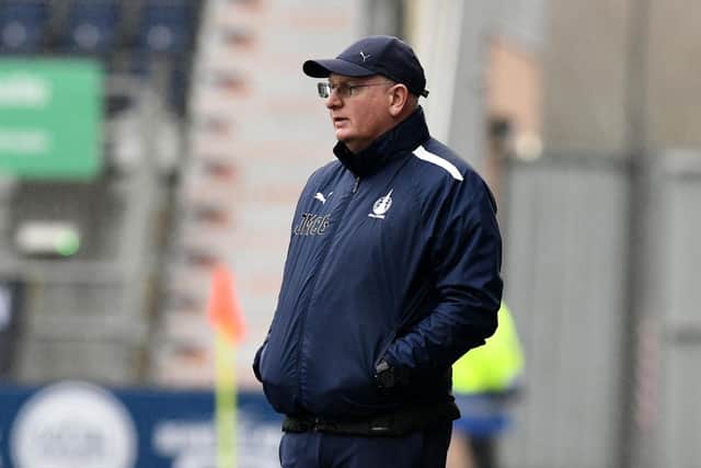 Falkirk boss John McGlynn says his side are full focused on Peterhead (Photo: Michael Gillen)