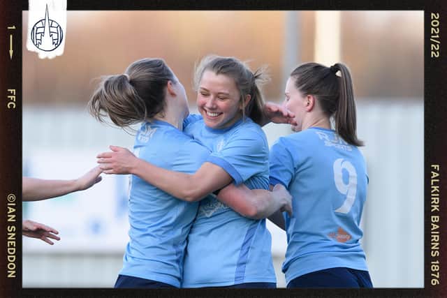 Striker Ellie Roberts grabbed another goal on Sunday (Picture: Ian Sneddon)