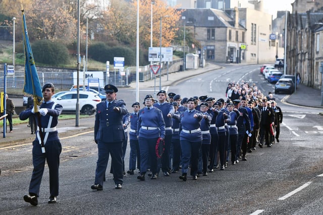 Air Cadets were in the parade
