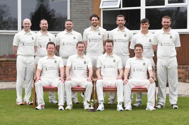 Linlithgow Cricket Club squad for 2022 season (Pic by Stuart Vance)
