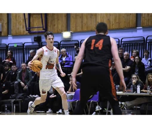 Falkirk Fury ace Murray Hendry scored 15 points in the crucial victory over title rivals St Mirren last Friday in Grangemouth (Photo: Alex Johnson)