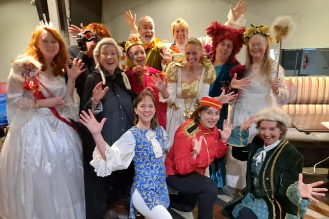 Linlithgow Players have been rehearsing since October and can't wait to stage Cinderella later this month. (Pics: Players)
