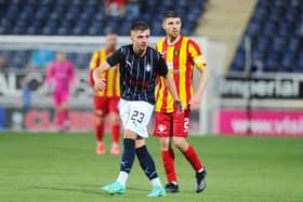 Ben Weekes makes his first start for the Bairns in tonight's SPFL Trust Trophy match with East Kilbride