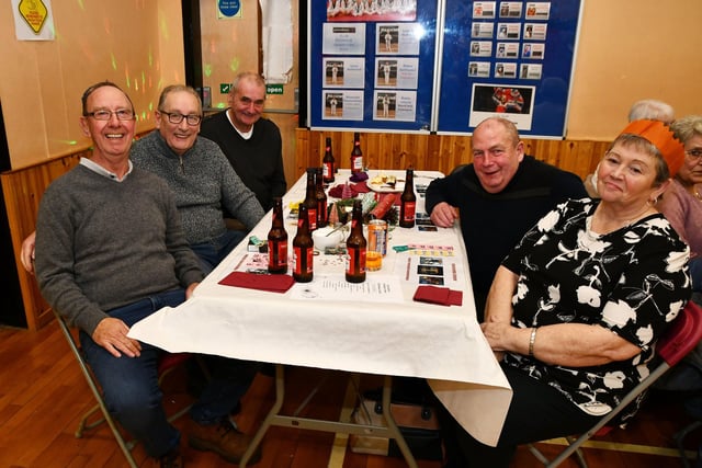 The event was held at Carronshore Community Centre on Friday, December 16.