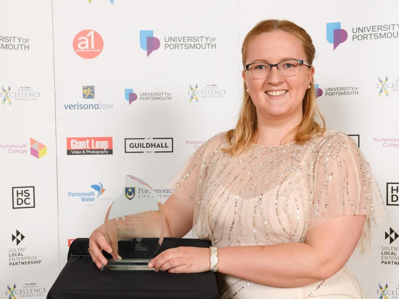 The News Business Excellence Awards 2021. Pictured is: Alexandra Bishop from the Pastry Corner. Picture: Keith Woodland (080721-43)