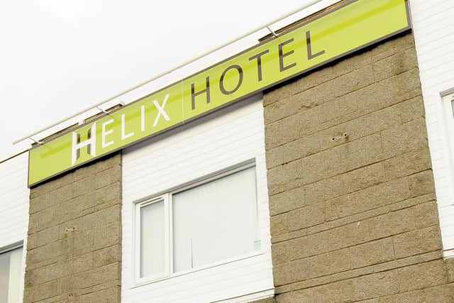 McIntosh made a nuisance of himself at the Helix Hotel in Grangemouth
(Picture: Alan Murray, National World)