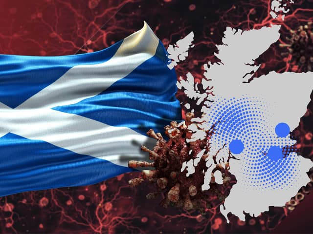 A new record number of coronavirus cases have been identified in Scotland.