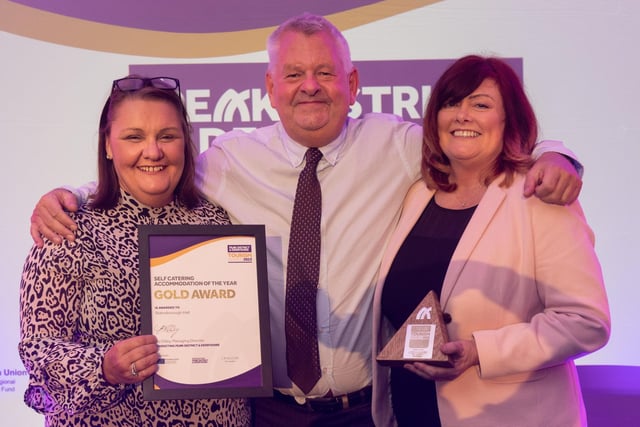 Stainsborough Hall, near Wirksworth won Self-Catering Accommodation of the Year.