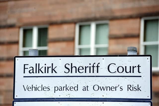 Grangemouth man William McPhee failed to show for an appearance at Falkirk Sheriff Court last Thursday. Picture: Michael Gillen.