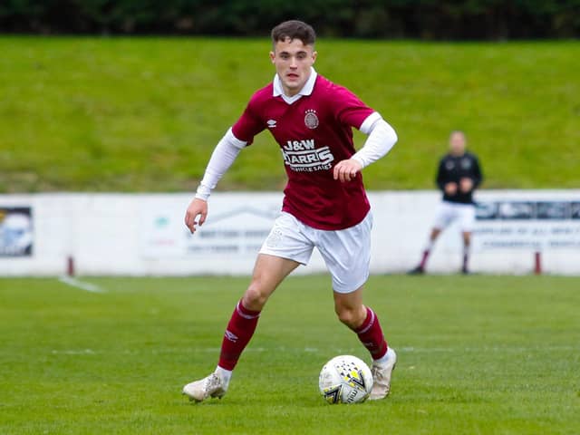 Mark Stowe (pictured) has been praised by Linlithgow Rose boss Gordon Herd for having scored 21 times already this season