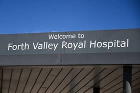 McGarry struggled with police officers at Forth Valley Royal Hospital(Picture: Michael Gillen, National World)