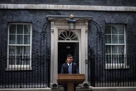 Prime Minister Rishi Sunak announces July 4 as the date of the UK's next general election. Pic: Getty Images