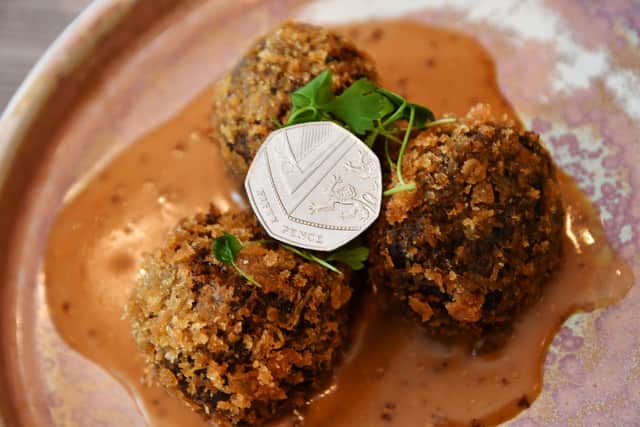 Fifty pence from every order for Christie's haggis bon bons will go to the hospice
