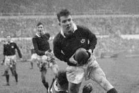 Who is this former Scotland stand-off who shares his name with a well-known local sports journalist? (Photo: Submitted)
