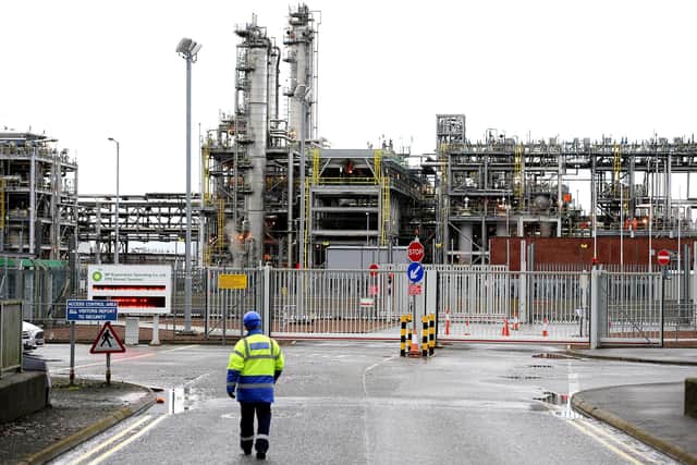 Workers stated they walked off the site at the Kinneil terminal this week