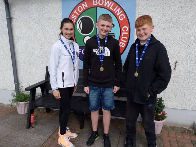 Trio Lauren Hunter, TJ Frickleton and Lennox Kearney (Photo: Submitted)