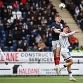 Dundee defender Luke Graham in action for Falkirk (Photo: Michael Gillen)