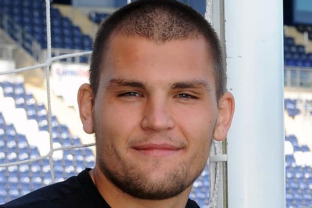 Robert Olejnik played in excess of 100 games for Falkirk. Picture: Michael Gillen.