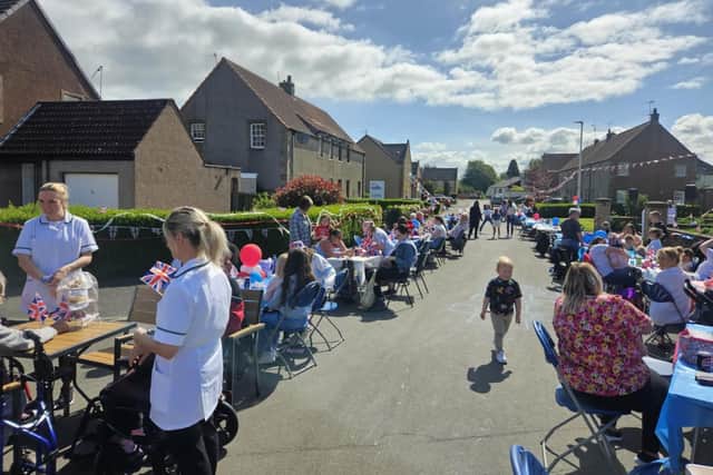 There was a real sense of nostalgia and community spirit at Monday's street party (Picture: Submitted)