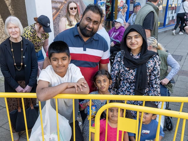 Smiles all round during the annual event.