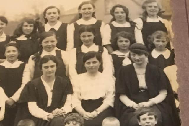 Mamie Martin pictured during her teaching days at Hermitage Academy, Helensburgh