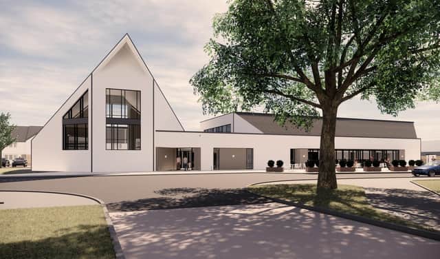 The proposed Grace Church in Larbert.